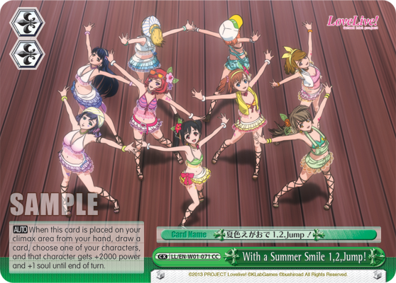 With a Summer Smile 1,2,Jump!