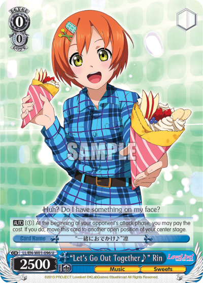 "Let's Go Out Together♪" Rin