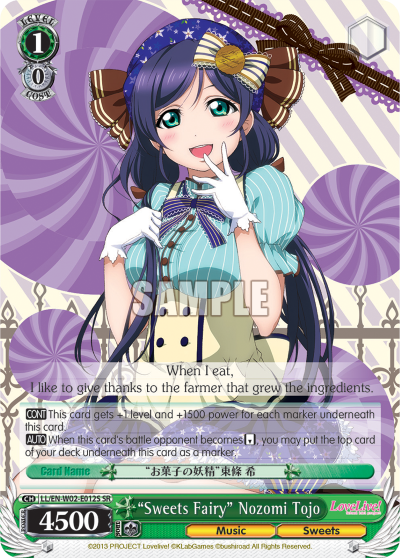 “Sweets Fairy” Nozomi Tojo
