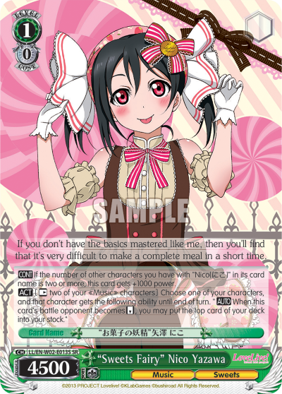 “Sweets Fairy” Nico Yazawa