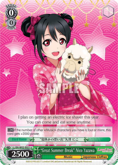 “Great Summer Break” Nico Yazawa