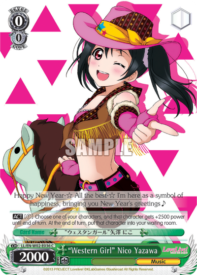 “Western Girl” Nico Yazawa