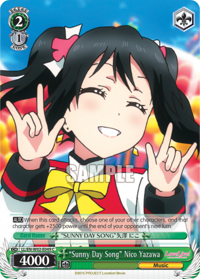 “Sunny Day Song” Nico Yazawa