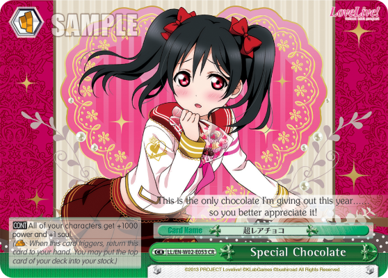Special Chocolate