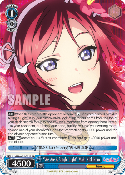 “We Are A Single Light” Maki Nishikino