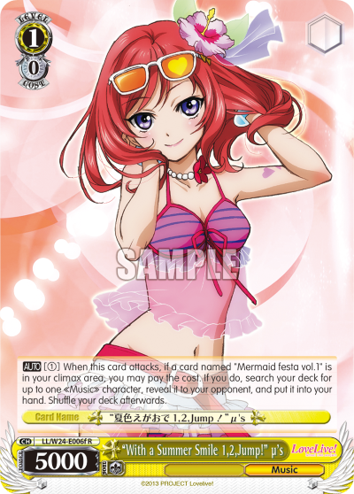 "With a Summer Smile 1,2,Jump!" μ's