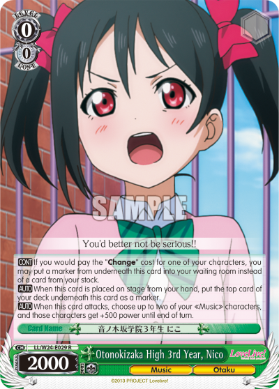 Otonokizaka High 3rd Year, Nico
