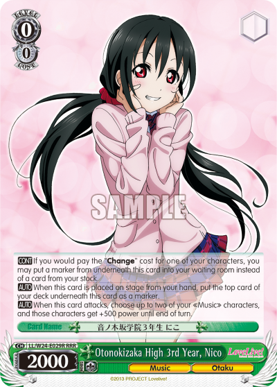 Otonokizaka High 3rd Year, Nico
