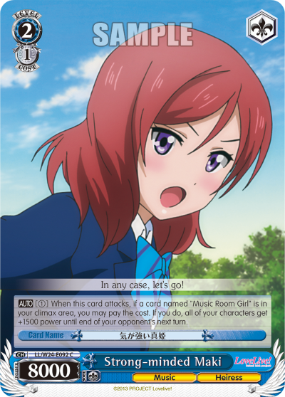 Strong-minded Maki