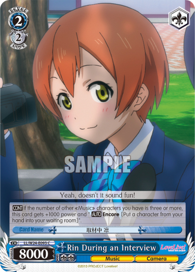 Rin During an Interview