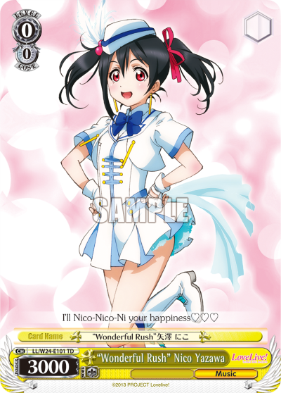 "Wonderful Rush" Nico Yazawa