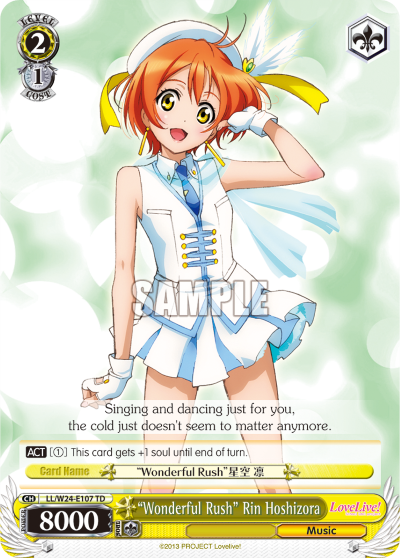 "Wonderful Rush" Rin Hoshizora