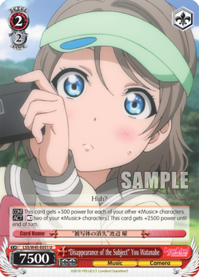"Disappearance of the Subject" You Watanabe