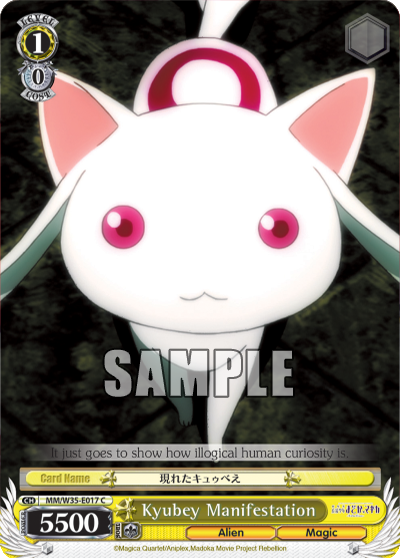Kyubey Manifestation