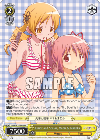 Junior and Senior, Mami & Madoka