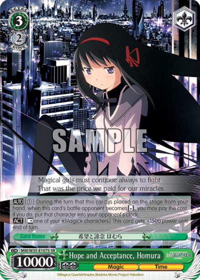 Hope and Acceptance, Homura