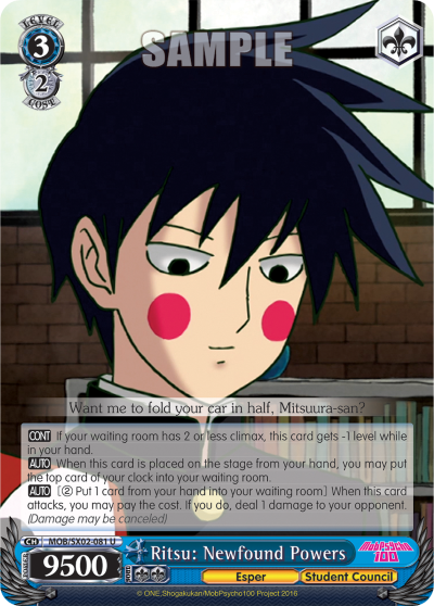 Ritsu: Newfound Powers