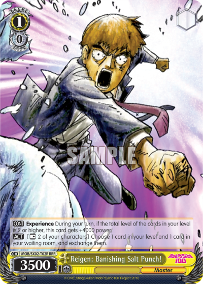 Reigen: Banishing Salt Punch!