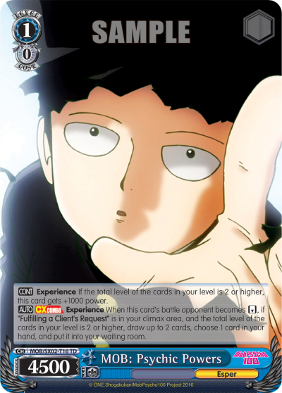 MOB: Psychic Powers