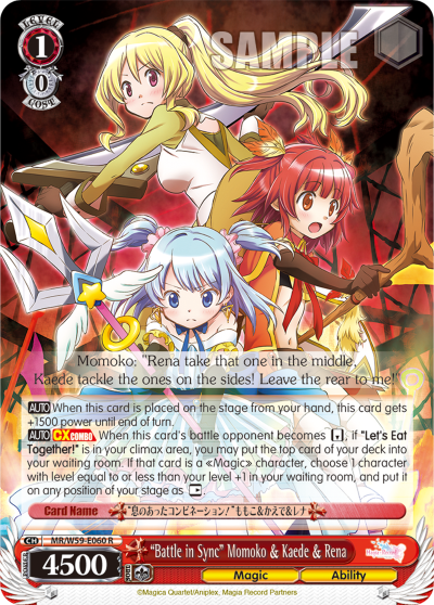 "Battle in Sync" Momoko & Kaede & Rena