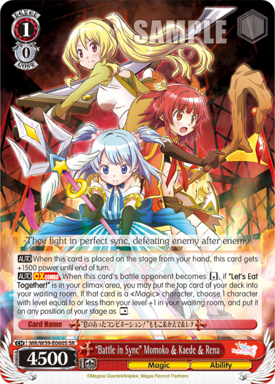 "Battle in Sync" Momoko & Kaede & Rena