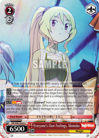 Everyone's Own Feelings, Momoko