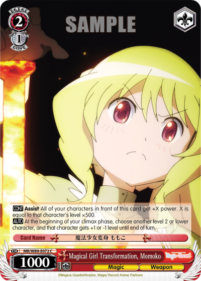 Magical Girl Transformation, Momoko