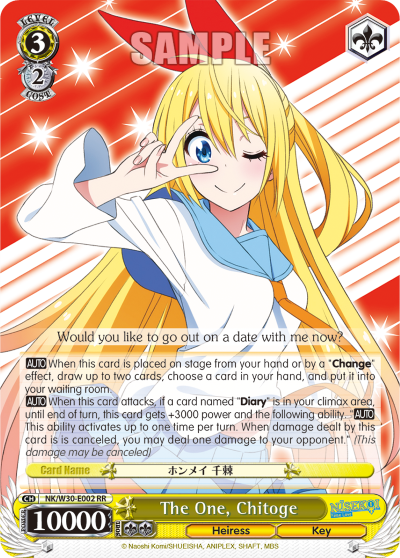 The One, Chitoge