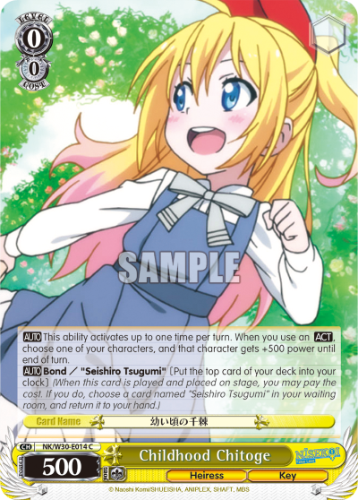 Childhood Chitoge