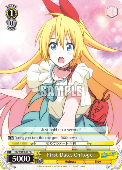 First Date, Chitoge