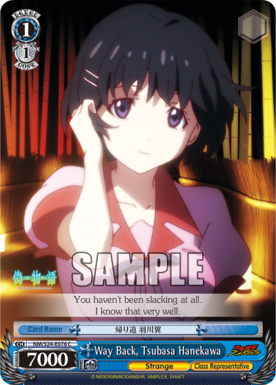 Way Back, Tsubasa Hanekawa