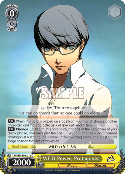 WILD Power, Protagonist