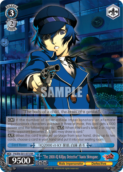 "The 2000-IQ Killjoy Detective" Naoto Shirogane