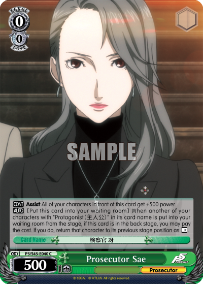 Prosecutor Sae