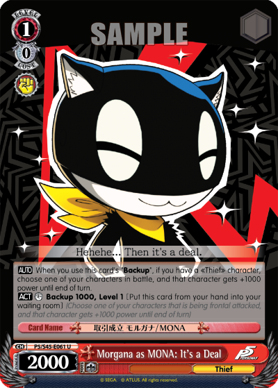 Morgana as MONA: It's a Deal