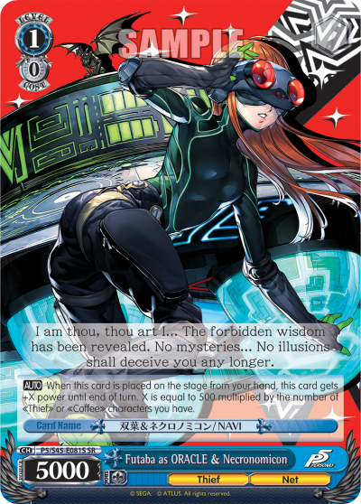 Futaba as ORACLE & Necronomicon