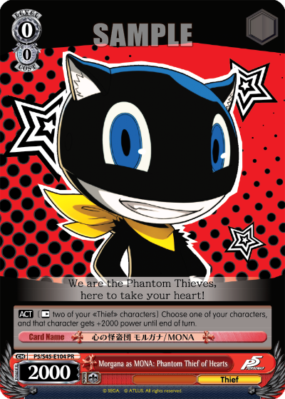 Morgana as MONA: Phantom Thief of Hearts