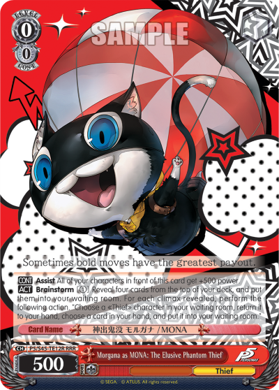 Morgana as MONA: The Elusive Phantom Thief