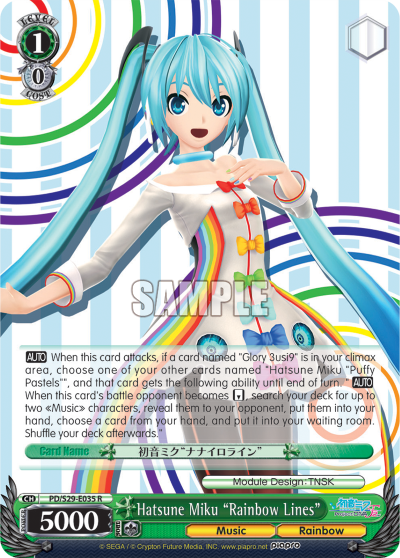 Hatsune Miku "Rainbow Lines"
