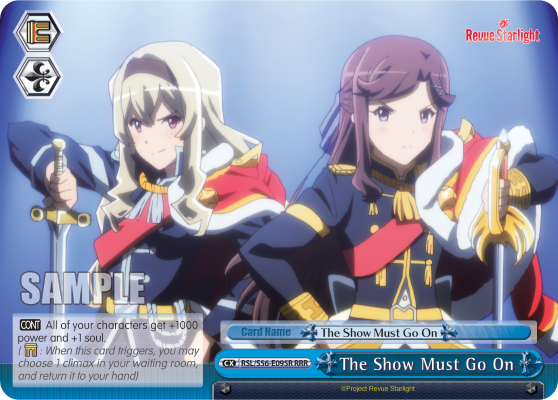 The Show Must Go On RSL/S56-E095R