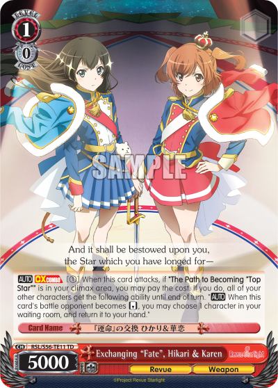 Exchanging "Fate", Hikari & Karen