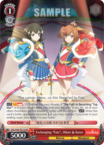 Exchanging "Fate", Hikari & Karen