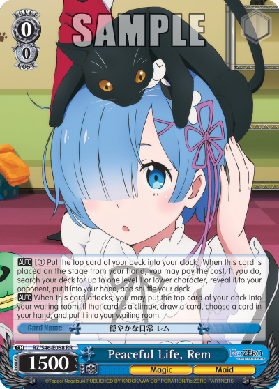 Peaceful Life, Rem
