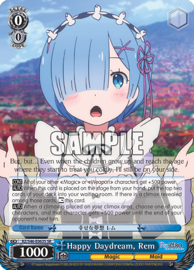 Happy Daydream, Rem