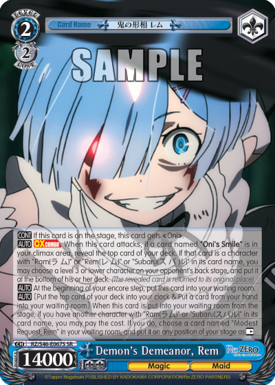 Demon's Demeanor, Rem