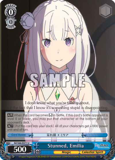 Stunned, Emilia