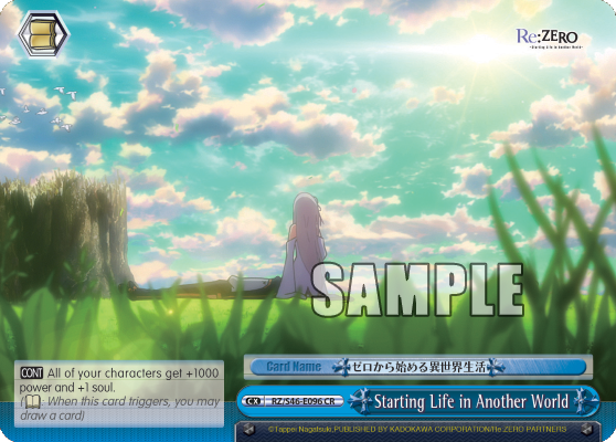 Starting Life in Another World