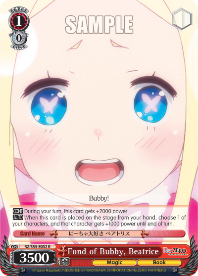 Fond of Bubby, Beatrice