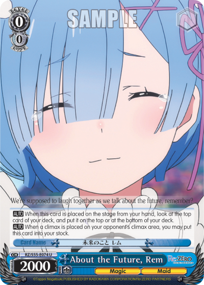About the Future, Rem