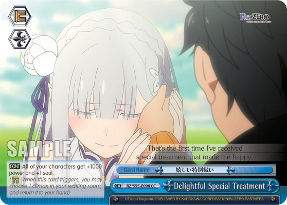 Delightful Special Treatment RZ/S55-E098